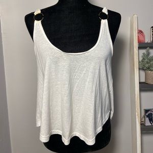 We The Free womens white Tank Top (XS)